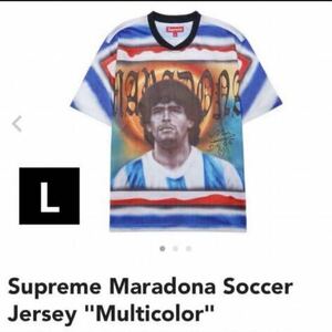 Supreme Maradona Soccer Jersey L シュプリームマラドーナ