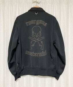 美品☆[MASTERMIND WORLD×roarguns] 22AW 定価85,800 スカル トラックジャケット スタジャン 3 22FGB-MM2A roar ロアー マスターマインド