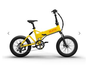 【未使用品/送料込み】MATE X 250 BIKE 電動アシスト自転車 イエロー