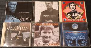 ◆Eric Clapton◆ エリック・クラプトン 6枚まとめて 6枚セット 6CD Clapton Chronicles, Pilgrim, Reptile, Blues Sessions 送料無料