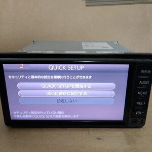 トヨタ 純正 ナビ NSCD-W66 2023年度 秋版 最新 最終地図 CD Bluetooth SD ワンセグ デンソー