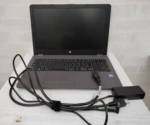 Hp ノートパソコン HP250 G6 9461NGW 通電確認のみ 中古 現状品 ジャンク 訳あり