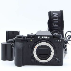 【新品級】 FUJIFILM X-T4 ボディ ブラック フジフィルム #4049