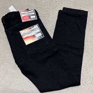 CHALLENGER NARROW DENIM デニム　XL チャンレンジャー　Rigid Black 東京インディアンズ　黒　ブラック