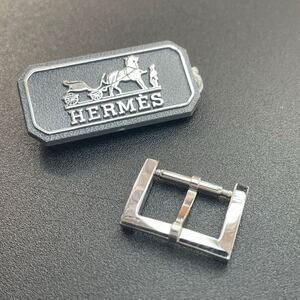 【良品 正規品 純正】エルメス 腕時計 尾錠 SSレザーベルト用 14mm 19mm クリッパー Hウォッチ ケープコッド メンズ レディース【R6_275】