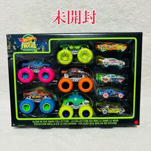 【未開封】ホットウィール　光る！モンスタートラック コレクション　HOT WHEELS MONSTER TRUCKS ミニカー　おもちゃ　プレミア　アニメ