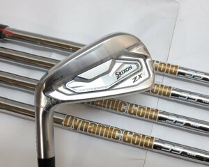 新品★左用★ダンロップ★スリクソン ZX5 MKⅡ アイアン★SRIXON★2022★#6～P 5本★ダイナミックゴールド 95★S200★メーカーカスタム