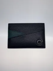 BVLGARI カードケース レザー ブラック メンズ 292037