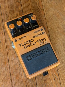 現状品 ジャンク BOSS TURBO Distortion ギター用 エフェクター DS-2 