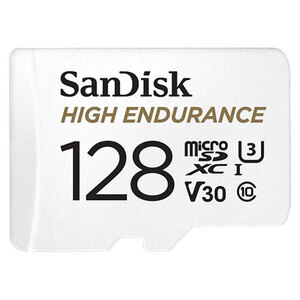 SanDisk 高耐久 microSDXCカード 128GB Class10 UHS-1 U3 V30 R:98MB/s W:40MB/s 海外リテール品 SDSQQNR-128G-GN6IA /l