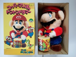 スーパーマリオのトントンドラマー 元箱付き ぬいぐるみ Nintendo 任天堂 モリガング