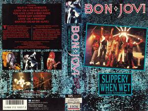 ●ＶＨＳ●　ボン・ジョヴィ／ROCK MILESTONES: SLIPPERY WHEN WET