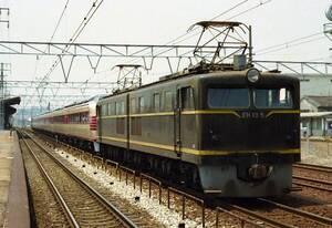 ♪　EH10 5＋781系　甲種　尼崎駅　KG写真 ♪　