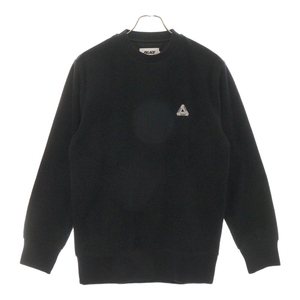 Palace Skateboards パレススケートボーズ 22AW POLAR FLEECE SOFAR CREW ロゴパッチ フリース クルーネック スウェットトレーナー