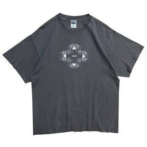 ■激レア■00s NINTENDO USA製 企業 Tシャツ L 任天堂 コントローラー 十字キー マリオ ポケモン ブラウン ビンテージ