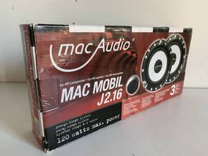 ⑪u698◆mac Audio マックオーディオ◆MAC MOBIL J2.16 2WAY セパレート・トレードインスピーカー カースピーカー 120W ペア 未開封 新品