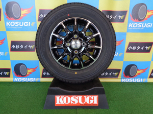 ラ・ストラーダ ティラード イオタ 　3.5J-12　4H100　+45　オールシーズンマックスVA1　145/80R12　軽トラ　軽バン　　神奈川県