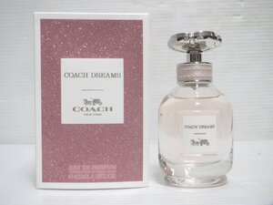 ♪COACH コーチ ドリームス オードパルファム 40mL♪残量多め USED品