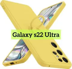 Galaxy s22 Ultra ケース リング付 スタンド機能 着脱簡単