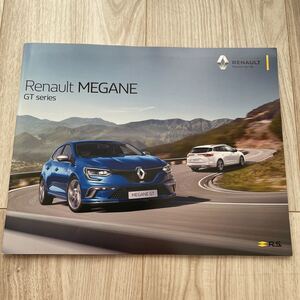 Renault MEGANE ルノー メガーヌ GTシリーズ カタログ 2019年12月発行