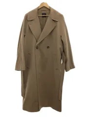 MAXMARA WEEKEND ガウンコート ウール キャメル ラップコート 