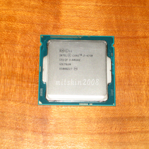 Intel Core i7 4790 3.6GHz(TB:最大4.0GHz) LGA1150 Haswell Refresh 動作確認済 クリックポストなら送料185円 [No.974]