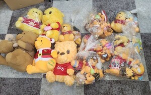 17.くまのプーさん ぬいぐるみ 大量 まとめ (検)Disney DISNEY ぷーさん Pooh ティガー ピグレット レトロ ディズニー フィギュア ホビー