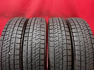 中古スタッドレス 135/80R12 68Q 4本セット ブリヂストン ブリザック VRX2 9.5分山 アルト セルボ ミラ トゥデイ ミニカ