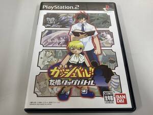 ●PS2●BANDAI●アクション 格闘ゲーム●金色のガッシュベル!! 友情タッグバトル●中古●