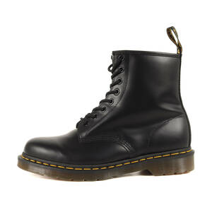 美品 Dr.Martens ドクターマーチン サイズ:US9(27.0cm) 8EYE BOOTS (11822) スムースレザー 8ホール ブーツ 定番 ベーシック ブラック