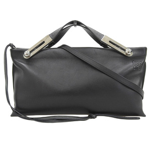 ロエベ LOEWE ミッシー 2WAYバッグ ハンドバッグ ショルダーバッグ レザー ブラック 327.81.R95 中古 新入荷 OB2005