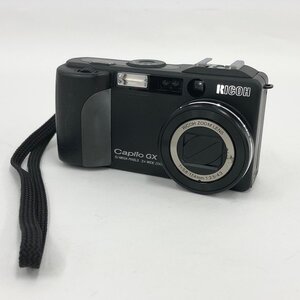 RICOH リコー Caplio GX コンパクトデジタルカメラ f=5.8-17.4mm 1:2.5-4.3 バッテリー付き 通電〇【CLAY4026】