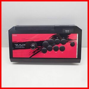 動作品 PS4/PS3/PC プレステ4/3/パソコン HORI リアルアーケードプロ.V HAYABUSA PS4-055 ホリ REAL ARCADE PRO.V 隼 RAP【20