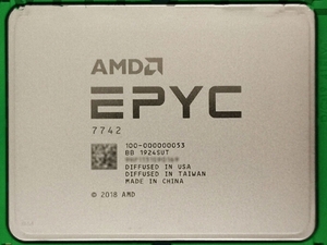 AMD EPYC 7742 64C 2.25GHz 3.4GHz 256MB Socket SP3 2P 225W