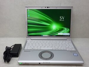 ☆第8世代☆CF-SV8RFCVS☆Core i5 1.60GHz/8GB/SSD256GB/高解像度1920×1200/累積50/無線/Bluetooth/WAN/カメラ/Office/DtoD領域☆