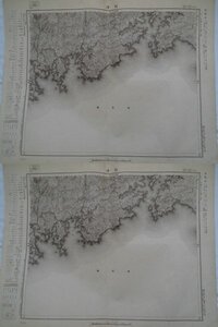 地図　贄浦　1/5万　昭和21/35年　2枚　三重県