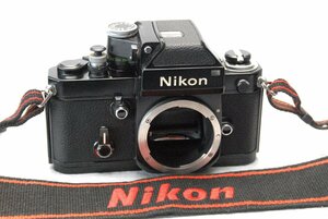 （綺麗）Nikon ニコン 高級一眼レフカメラ F2（黒）ボディ +フォトミックファインダーDP-1付 希少な作動品（腐食無し）