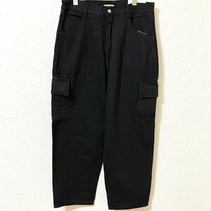 (^w^)b ゲス デットストック フラッシャー付き！90s ヴィンテージ カーゴ ワイド シェフ デニム パンツ ボトムス GUESS ６ポケット W32