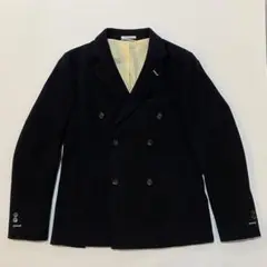 GANT RUGGER ガント ウールダブルコートモロッコ製 ネイビー