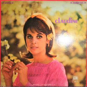 (LP) US/初回Rなしラべ CLOUDINE LONGET [CLAUDINE] クロディーヌ・ロンジェ/オリジナル内袋/ジャケ・スレ有り/1967年/A&M RECORDS/SP 4121