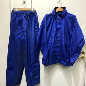 mont-bell モンベル ナイロンセットアップ Lサイズ ゴアテックス レインウェア 上下セット ブルー 1128244 メンズ アウター ナイロンパンツ