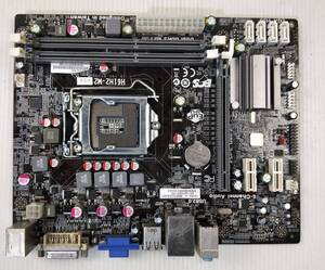 【中古パーツ】BIOS確認のみ、H61H2-M2 V:2.0 マザーボード ＩＯパネル LGA1155 ■MB4124