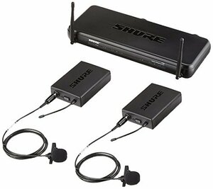 【中古】 SHURE デュアル 小型 ラベリア マイクロフォン 付属 システム SVX188J CVL-JB1