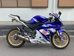 埼玉県発 ヤマハ　YZF-R125　フェンダーレス　マフラー　テンプメーター　ブレンボ　シフトインジケーター　動画有　検索）YZF-R125　CBR12