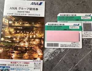 ANA 全日空 ANA株主優待券2枚　有効期限2025年11月30日まで