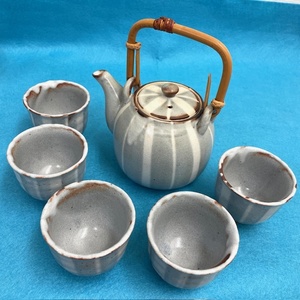 ～未使用品～ 橘吉 たち吉 茶器セット 茶器 急須 湯呑 湯のみ 5客 和風/和食器