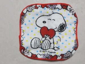 SNOOPY　スヌーピー チビタオル　クリア骨ケース付き　その１