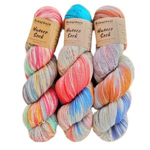 Araucania yarns Huasco sock ソックヤーン　手染め