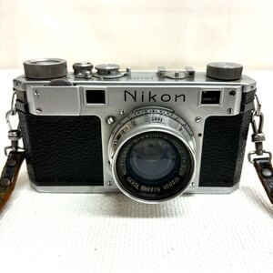 0117C6 Nikon ニコン レンジファインダー LENS レンズ NIKKOR-H・C 1:2 5cm NIPPON KOGAKU TOKYO カメラ フィルムカメラ