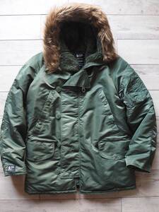 VALLEY APPAREL L.L.C. バレイアパレル TYPE N-3B PARKA フライトジャケット MADE IN USA 美品 /アルファ